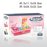 Kitchen Little Chef Play Sink Series Simulation Kitchen Toy Set for Kids