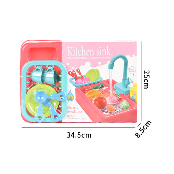 kitchen sink simulation electric circulation pumping for kids