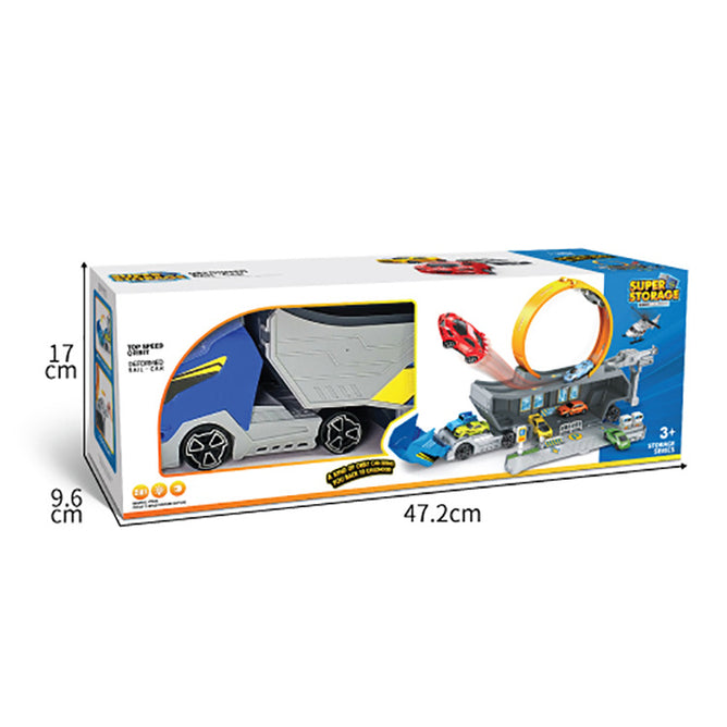 Super Storage Deformed Rail Car Toy for Boys