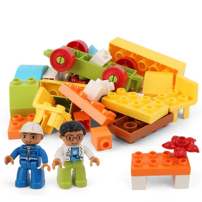 Engineer Brick Set Play Blocks For Kids