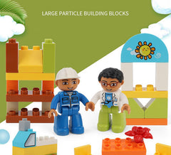 Engineer Brick Set Play Blocks For Kids