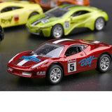 Metal Die Cast 6 Pcs 1:14 Scale Collectible Race Car Toy
