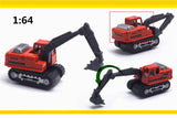 Alloy Cast 1:64 Scale Collectible Construction Vehicle Toy Trucks