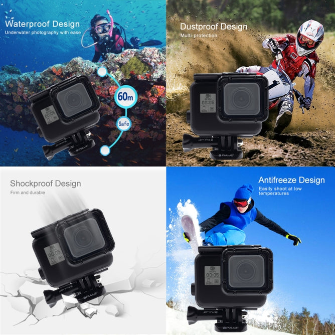 PULUZ PU226 Waterproof Diving Protective Shell Case for GoPro Hero 5