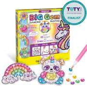 Creativity for Kids Big Gem Diamond Painting Kit - Create Your Own Sweets Stickers & Suncatchers - Diamond Art for Kids