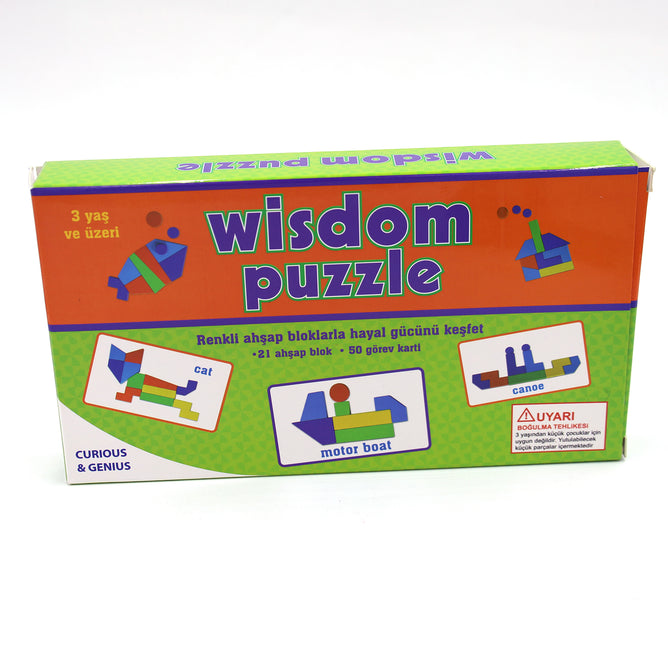 Wisdom play Kids Puzzles Toys for 2-10 Ages Wooden Educational Puzzle
