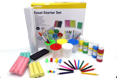 Easel Starter Set for kids and Color Accessory Set Painting