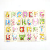 First Learning Wooden Pin Puzzle Alphabet