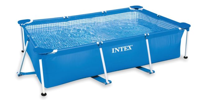 Metal Frame Rectangular Swimming Pool