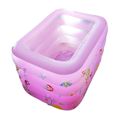 Summer Sea Swim Center Kiddie Pool with 4 Air Chamber and Inflatable Floor
