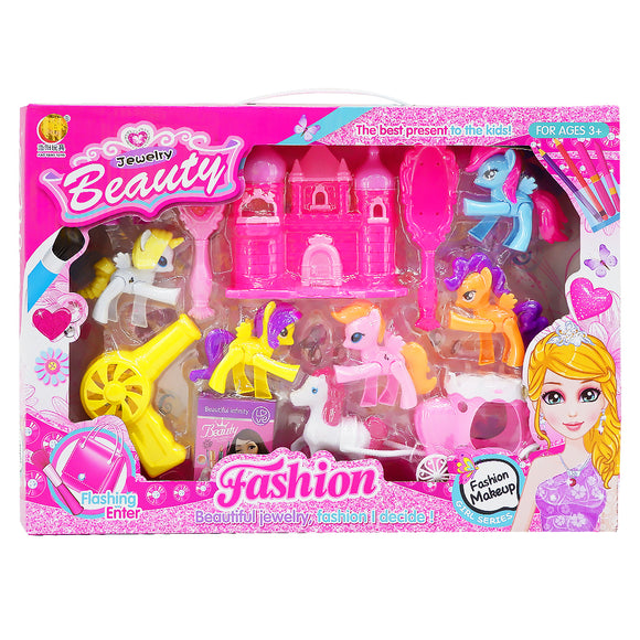 My Little Pony Figures with Hair Accessories