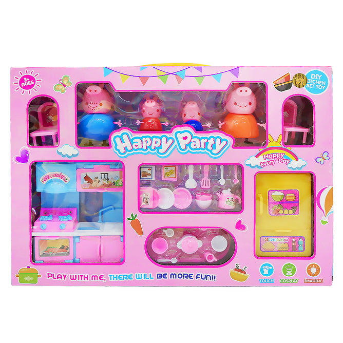 Peppa Pig Happy Party Kitchen Toys Set SK-2019R