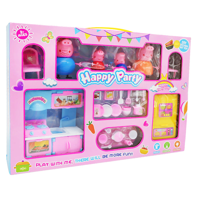 Peppa Pig Happy Party Kitchen Toys Set SK-2019R