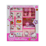 Hello Kitty Dollhouse Dreamhouse Kitchen Set Toys with Doll House Furniture and Accessories