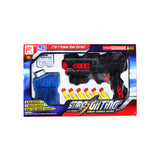 Summer Toys 2 in 1 Long Distance Blaster Shots Toy Guns for Kids with 6 Foam Dart and Water Bullets