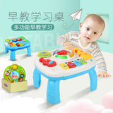 2 in 1 Baby Learning Table Music Baby Toys with Lights and Sounds Preschool Educational