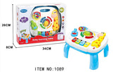 2 in 1 Baby Learning Table Music Baby Toys with Lights and Sounds Preschool Educational