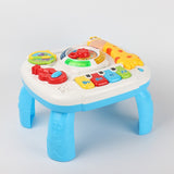 2 in 1 Baby Learning Table Music Baby Toys with Lights and Sounds Preschool Educational