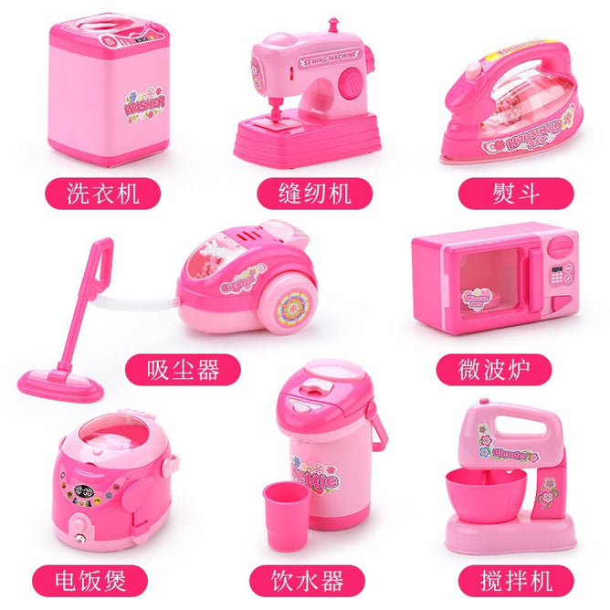 Pretend Play Set Home Appliances Fun Blast Household Set for Kids