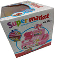Electronic Pretend Supermarket Cash Register Toy Shop  Pretend Play Food Shopping