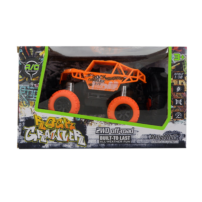 Remote Control ATV or Big Foot Jeep Pickup Truck RC Vehicle Car Toys for Boy and Girl 1:30 Scale 2 Wheel Drive