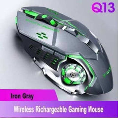 T-WOLF Q13 Wireless Rechargeable Gaming Mouse For Laptop Computer Pro Gamer
