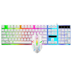 LX-2020 Gaming keyboard Mouse Combo RGB Backlight Mechanical Keyboard Gamer Kit Gamer Mouse Set for Laptop PC
