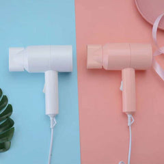 Mini Electric Hair Dryer Small Portable Design Silent Noise Reduction