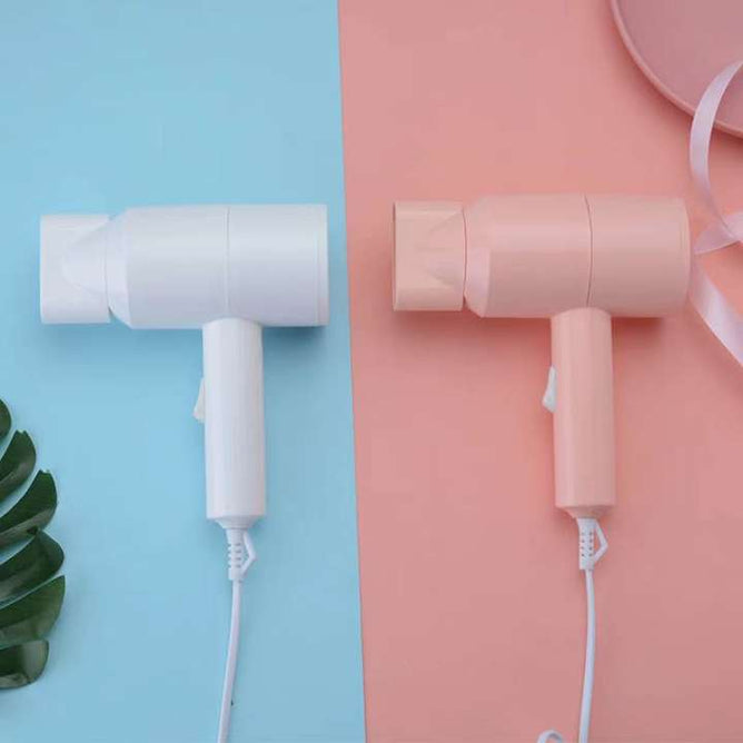 Mini Electric Hair Dryer Small Portable Design Silent Noise Reduction
