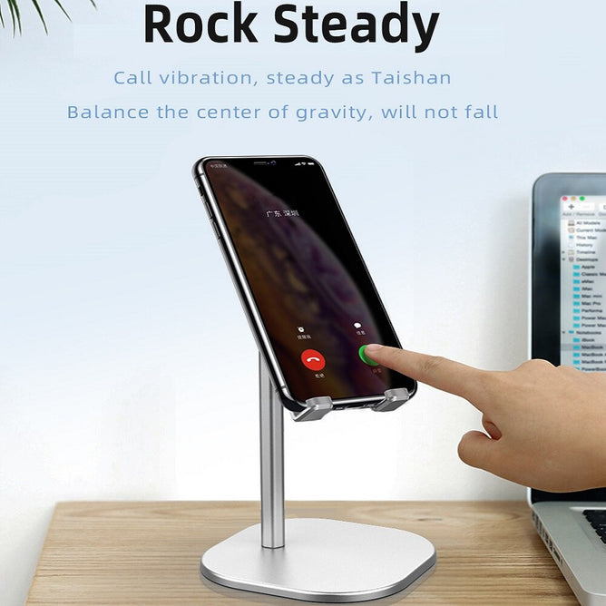 Adjustable Mobile Phone and Tablet Holder Desktop Mount Stand Universal Desk Stand for All Mobile