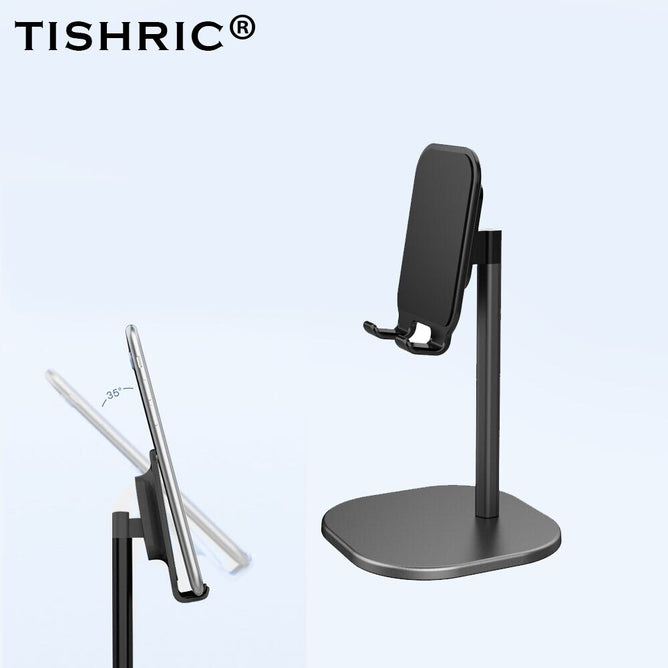 Adjustable Mobile Phone and Tablet Holder Desktop Mount Stand Universal Desk Stand for All Mobile