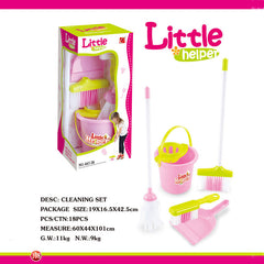 Pretend Playset Little Helper Simulation Cleaning Tool Pretend Play Toy Set