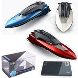 Remote Control Mini Speed Boat Toys for Kids Child Protection Function