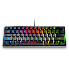 FOREV 61 Keys Mini Gaming Keyboard Mechanical Feeling Keyboard