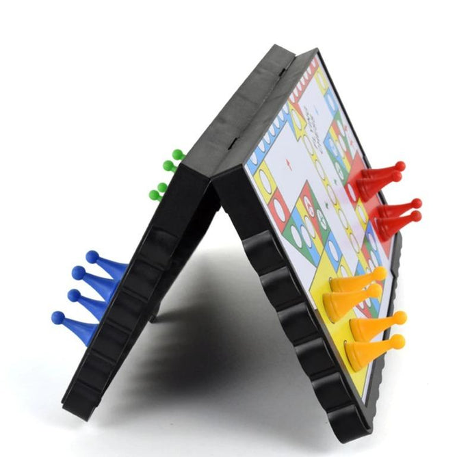 Flying Chess Folding Magnetic Chess Game Board Educational Game Toys for Kids