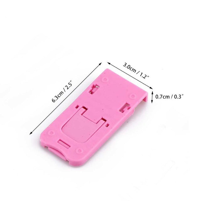 Mini Portable Mobile Phone Holder Foldable Desk Stand Holder, 4 Degrees Adjustable Universal for Mobile Phone
