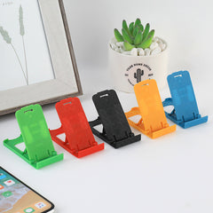 Mini Portable Mobile Phone Holder Foldable Desk Stand Holder, 4 Degrees Adjustable Universal for Mobile Phone