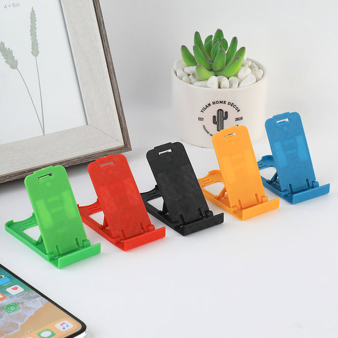 Mini Portable Mobile Phone Holder Foldable Desk Stand Holder, 4 Degrees Adjustable Universal for Mobile Phone