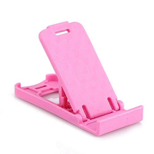 Mini Portable Mobile Phone Holder Foldable Desk Stand Holder, 4 Degrees Adjustable Universal for Mobile Phone