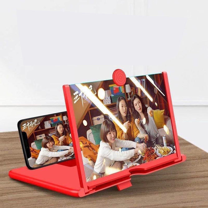 Mobile Phone Video Amplifier Enlarged Screen Magnifier, Portable Home Cinema