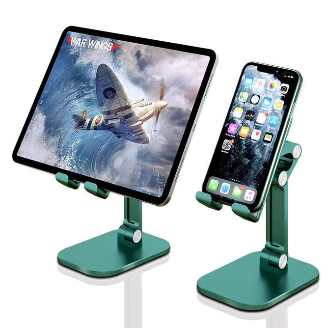 Foldable Portable Desktop Phone Holder Free Angle Adjustment Suitable for Phone and Tablets