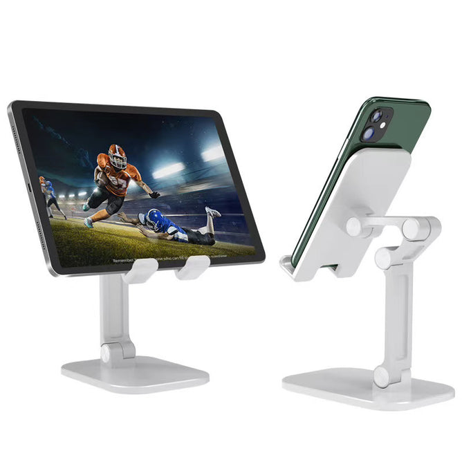 Foldable Portable Desktop Phone Holder Free Angle Adjustment Suitable for Phone and Tablets