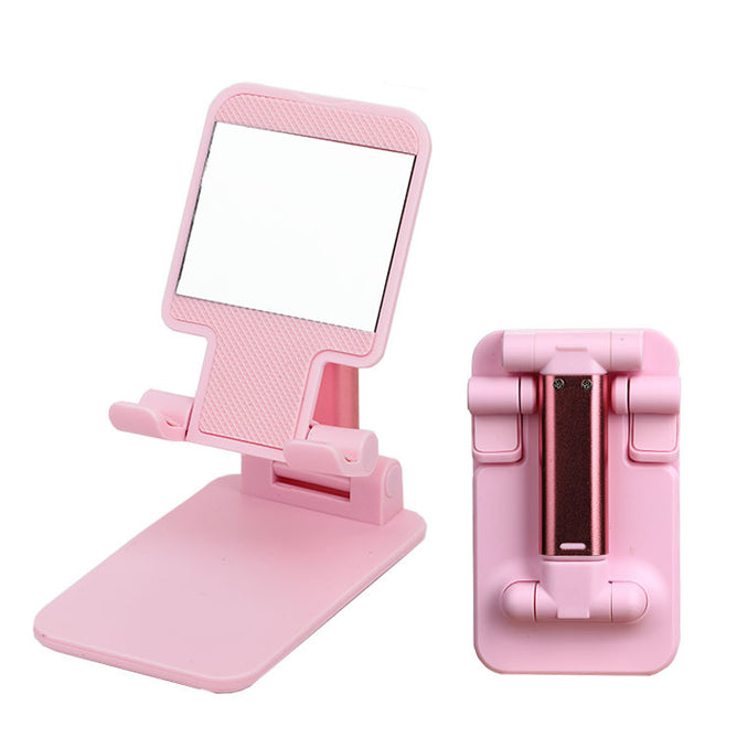 Foldable Portable Desktop Phone Holder Free Angle Adjustment Suitable for Phone and Tablets