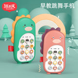 Baby Cellphone Toy Adorable Early Educational Phone with 14 Keys 5 Modes Learning Phone Toy