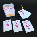 Baby YoYo Kids Feeling English Learning Word Card Pocket Flash Cards Preschool Educational Toys For Toddler