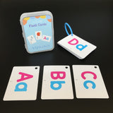 Baby YoYo Kids Feeling English Learning Word Card Pocket Flash Cards Preschool Educational Toys For Toddler