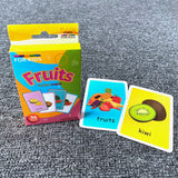 36 Flash Card Cognition Teaching Aids Learning Match English Cards for Children Educational toys