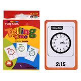 36 Flash Card Cognition Teaching Aids Learning Match English Cards for Children Educational toys