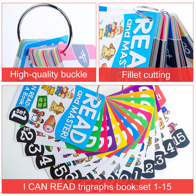67 Cards BUNDLE Set Phonics Flash Cards Teaching Aids Early Learning Educational Toys for Children
