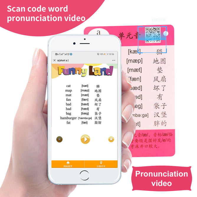 67 Cards BUNDLE Set Phonics Flash Cards Teaching Aids Early Learning Educational Toys for Children